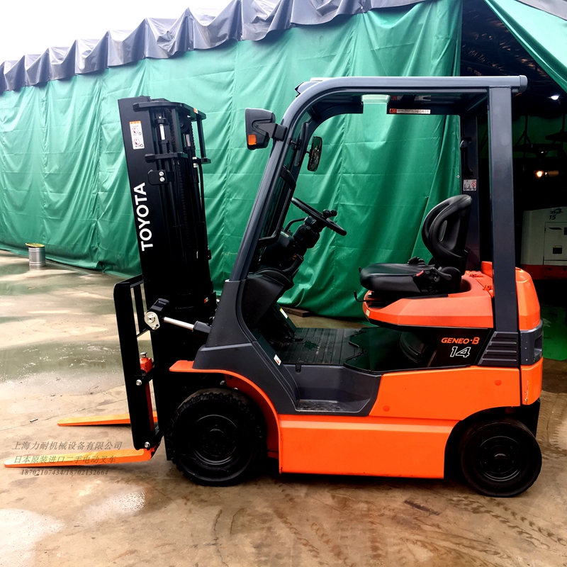 專業(yè)供應(yīng)電動(dòng)叉車(chē)二手進(jìn)口7FB14 豐田上海電瓶叉車(chē)