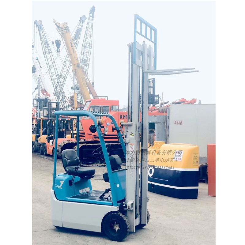 二手原裝進口豐田電瓶叉車 0.7噸全電動叉車 價格優(yōu)惠