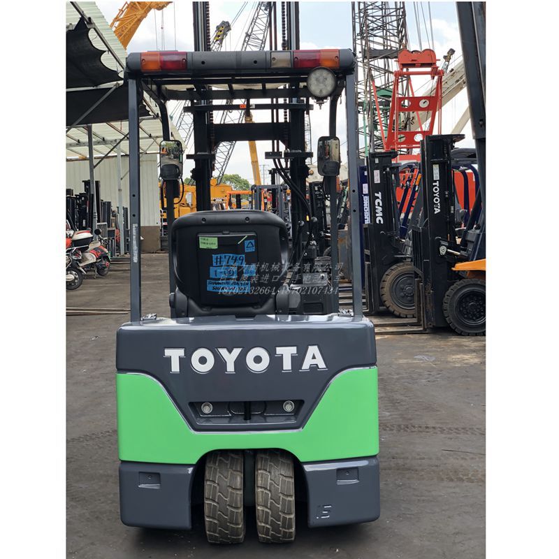 二手豐田電動(dòng)叉車1.5噸前移式帶側(cè)移
