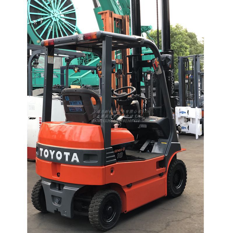 豐田平衡重電動(dòng)叉車1噸起升3米帶稱重帶后視喇叭